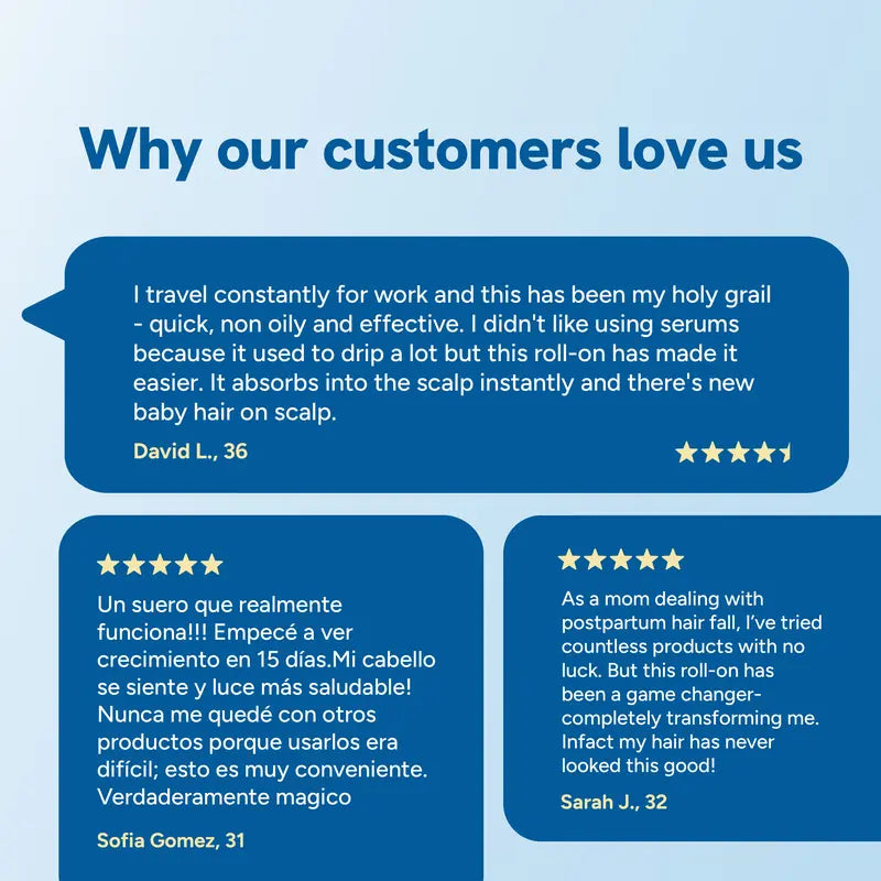 ⚡ 24-Hour Special: Buy 1 Get 1 FREE Hair Regrowth Roll-On - Clinically Proven for 4-Week Results