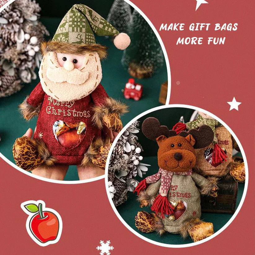 🌲 Last Day Promotion Up To 65% OFF 🌲Christmas Gift Bags Zipper Design