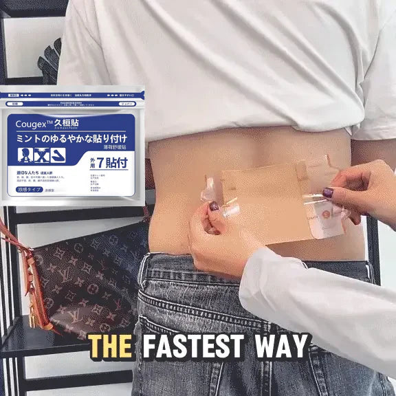 🔥Cougex™ Back Pain Patch Natural Pain Relief Patches for Knee Neck Shoulder and Joint Pain Muscle Soreness Arthritis Relief