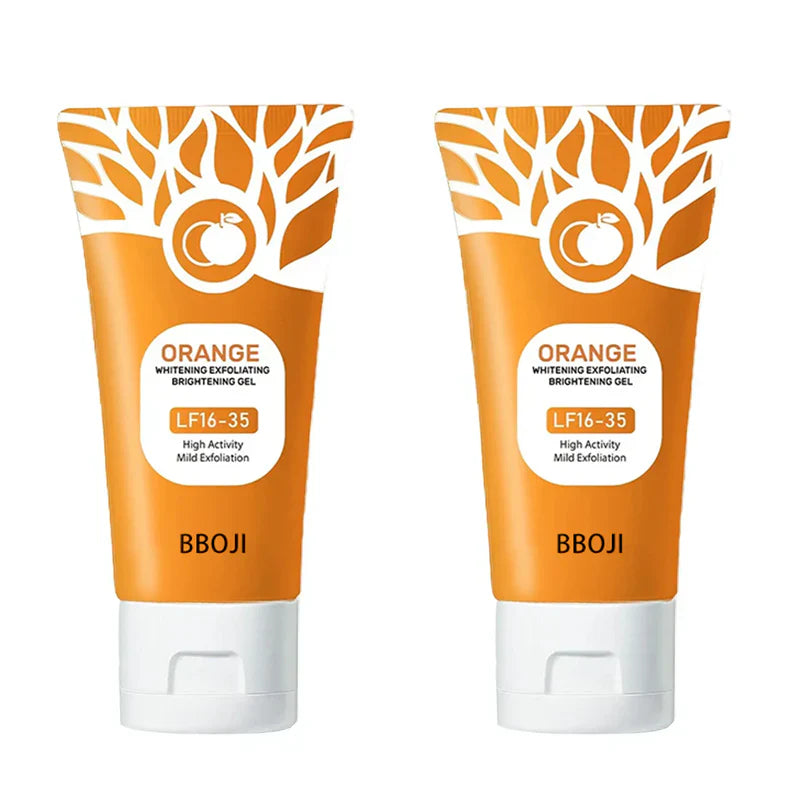 The Exclusive Official Store Orange Scented Exfoliator Clear Gel