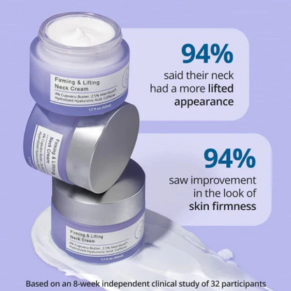 Firming & Lifting Neck Cream for Crepey Skin