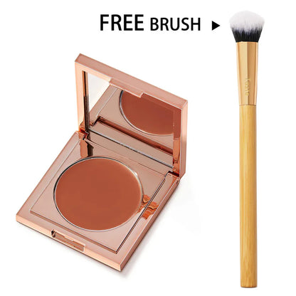 ⏰ Final 3 Hours! 60% OFF 🎀 CC Undereye Corrector + Free Brush | Bright, Crease-Free Dark Circle Defense 🎀（up sell22）