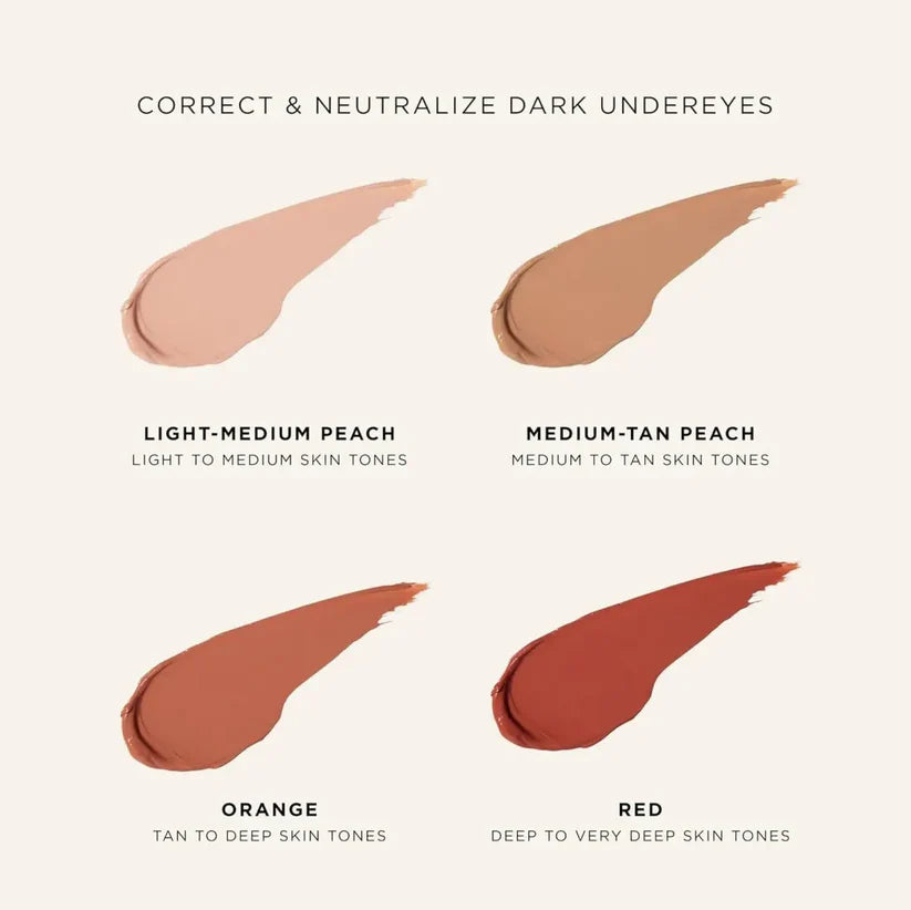 ⏰ Final 3 Hours! 60% OFF 🎀 CC Undereye Corrector + Free Brush | Bright, Crease-Free Dark Circle Defense 🎀（up sell22）