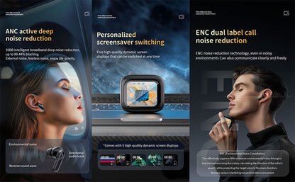 🔥Hot Seller🔥High Quality Sound, Clear Touch with Bluetooth Headset [Factory Direct Sale]