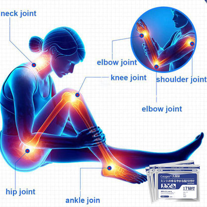 🔥Cougex™ Back Pain Patch Natural Pain Relief Patches for Knee Neck Shoulder and Joint Pain Muscle Soreness Arthritis Relief