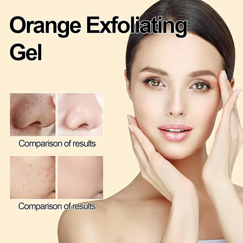 The Exclusive Official Store Orange Scented Exfoliator Clear Gel
