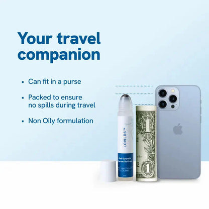 ⚡ 24-Hour Special: Buy 1 Get 1 FREE Hair Regrowth Roll-On - Clinically Proven for 4-Week Results