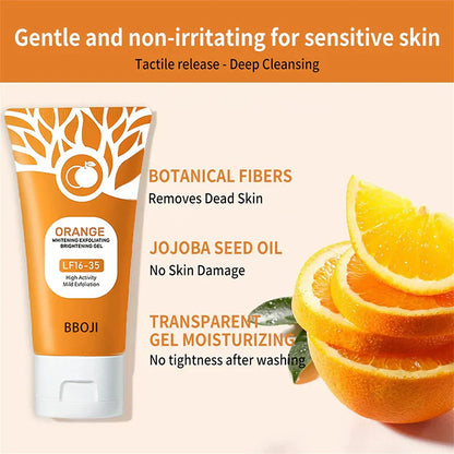 The Exclusive Official Store Orange Scented Exfoliator Clear Gel