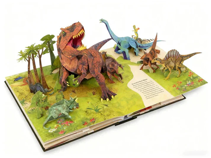 🦖3D Encyclopedia Prehistorica Dinosaurs-Ignite Kids' Intellectual Enlightenment Journey!Christmas Gift for Kids! 📚