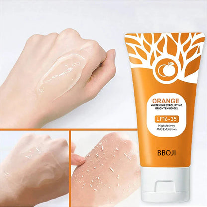 The Exclusive Official Store Orange Scented Exfoliator Clear Gel