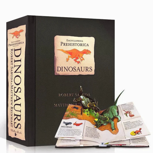 🦖3D Encyclopedia Prehistorica Dinosaurs-Ignite Kids' Intellectual Enlightenment Journey!Christmas Gift for Kids! 📚