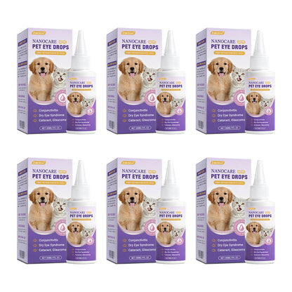 👩‍⚕️ Zakdavi™ NanoCare Pet Eye Drops ☑️ FDA Approved | Relieves Conjunctivitis, Dry Eyes, Cataracts, and Keratitis🐶