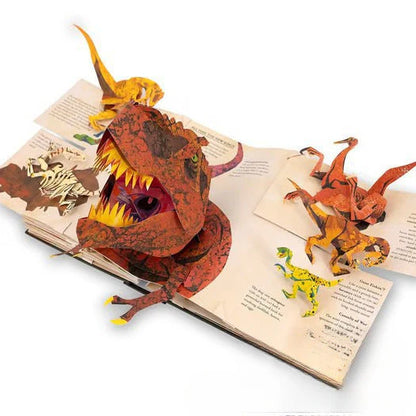 🦖3D Encyclopedia Prehistorica Dinosaurs-Ignite Kids' Intellectual Enlightenment Journey!Christmas Gift for Kids! 📚