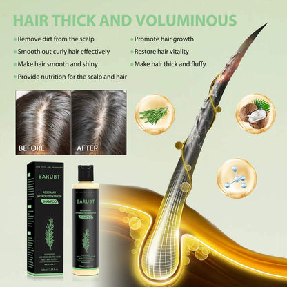 LOVILDS® Rosemary Hydrolyzed Keratin Shampoo