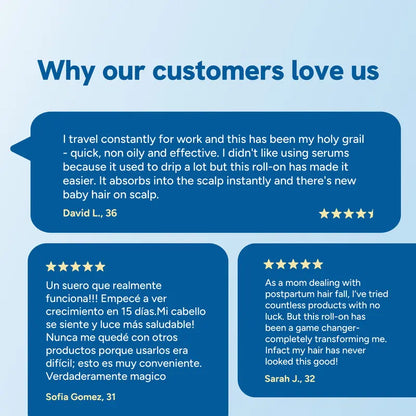 ⚡ 24-Hour Special: Buy 1 Get 1 FREE Hair Regrowth Roll-On - Clinically Proven for 4-Week Results