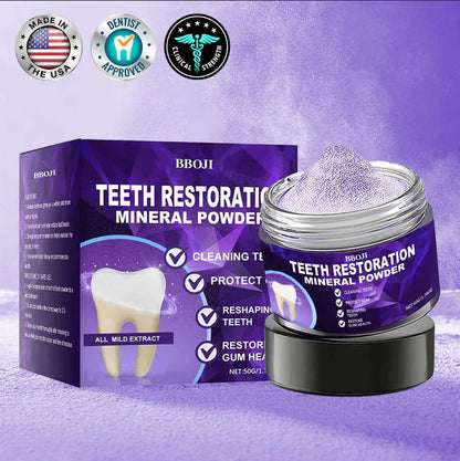 🦷 BBOJI™ Teeth Restoration Mineral Powder(✨ Restore & Protect Your Teeth 🎄 Christmas Special — Last Day to Save!)