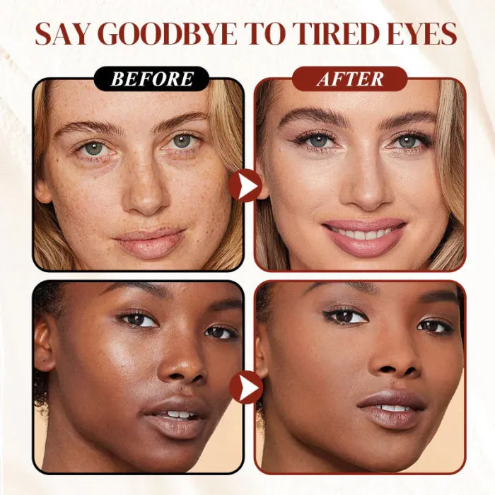 ⏰ Final 3 Hours! 60% OFF 🎀 CC Undereye Corrector + Free Brush | Bright, Crease-Free Dark Circle Defense 🎀（up sell22）