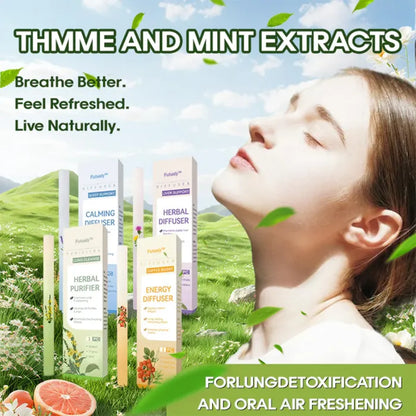 Breathe LOVILDS™ Mullein Relaxation Stick – Soothes Lungs, Detoxifies, Freshens Breath