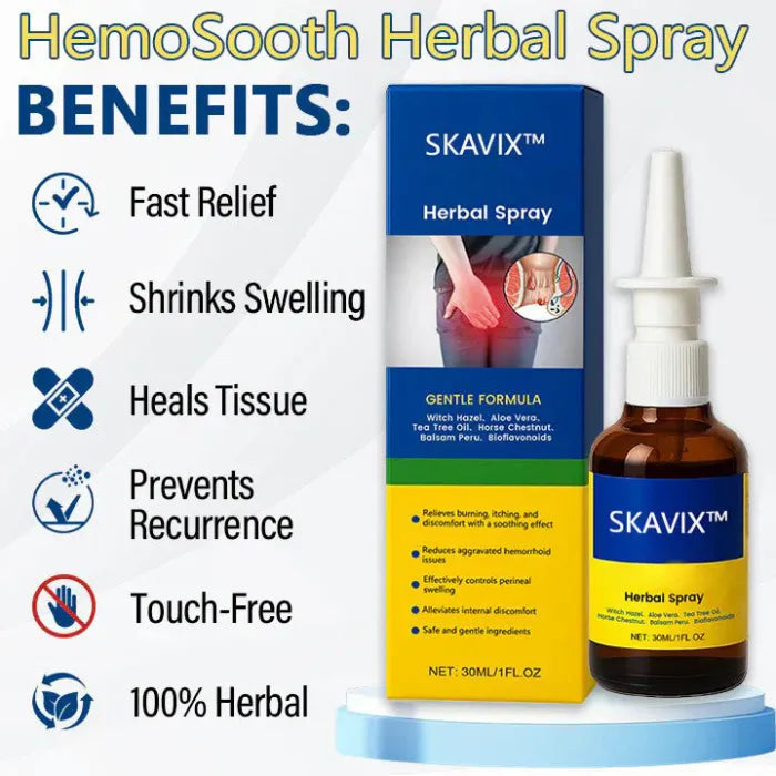 🔥SKAVIX™ Herbal Spray – Say Goodbye to Burning, Itching & Discomfort Naturally 🌿