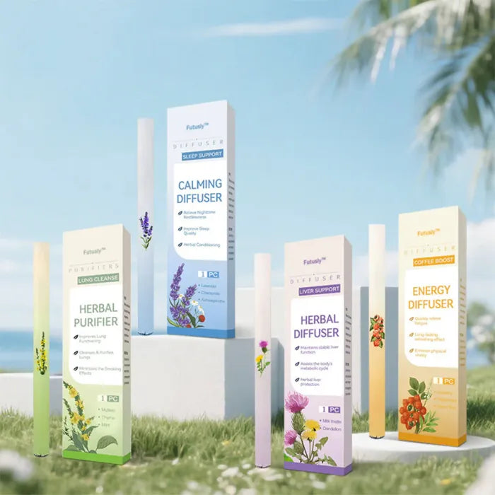 Breathe LOVILDS™ Mullein Relaxation Stick – Soothes Lungs, Detoxifies, Freshens Breath