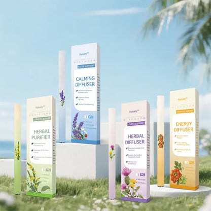 Breathe LOVILDS™ Mullein Relaxation Stick – Soothes Lungs, Detoxifies, Freshens Breath