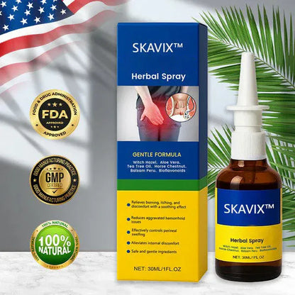 🔥SKAVIX™ Herbal Spray – Say Goodbye to Burning, Itching & Discomfort Naturally 🌿