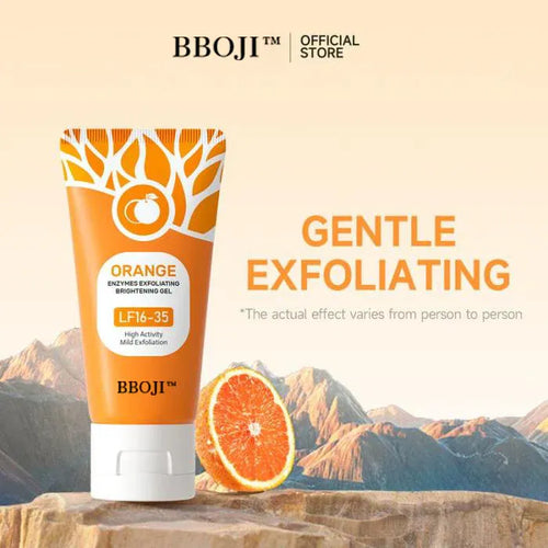 The Exclusive Official Store Orange Scented Exfoliator Clear Gel