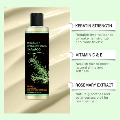 LOVILDS® Rosemary Hydrolyzed Keratin Shampoo