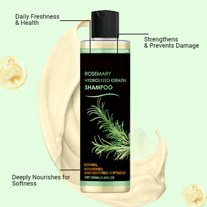 LOVILDS® Rosemary Hydrolyzed Keratin Shampoo