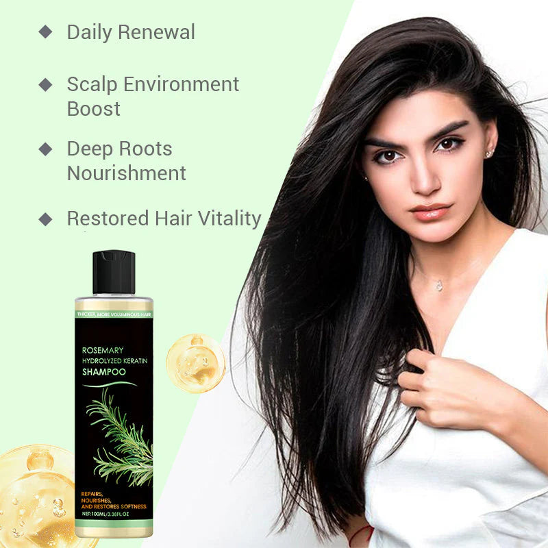 LOVILDS® Rosemary Hydrolyzed Keratin Shampoo